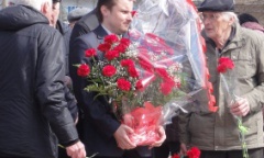 В Подольске отметили 145-ю годовщину со Дня рождения В.И. Ленина (22.04.2015)