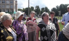 Пикет в Черноголовке (10.07.2015)