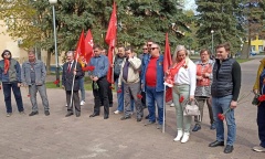 Воскресенские коммунисты отметили день Великой Победы (09.05.2022)