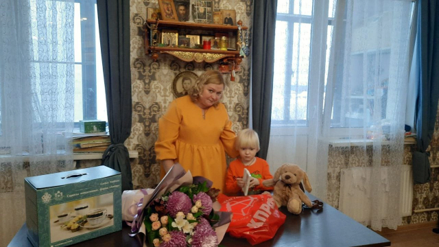Поздравление с Днём матери в городском округе Лосино-Петровский (27.11.2022)