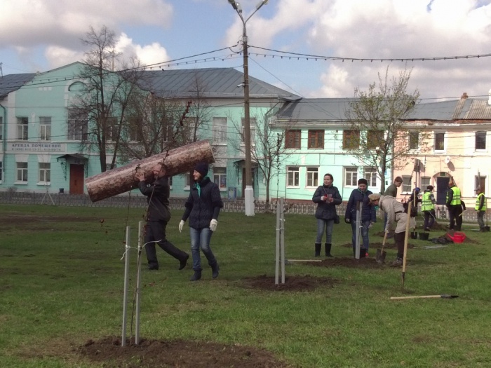 Агитпробег КПРФ в Коломне (23.04.2016)