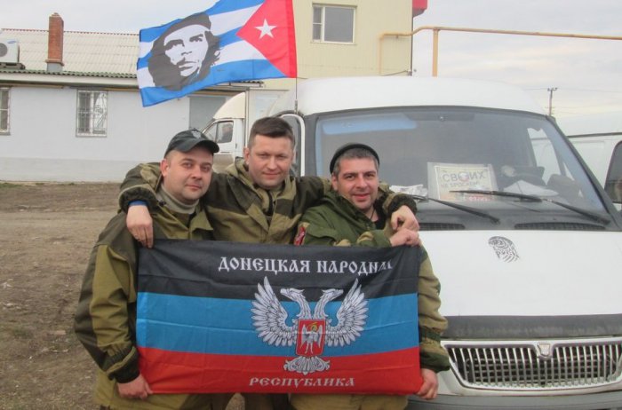 Коммунист Денис Ахромкин совершил четырнадцатую гуманитарную поездку в Донбасс