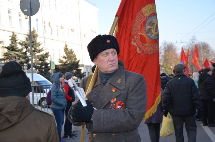 «Будущее за социализмом!»: коммунисты Московской области на митинге в Москве (фоторепортаж)