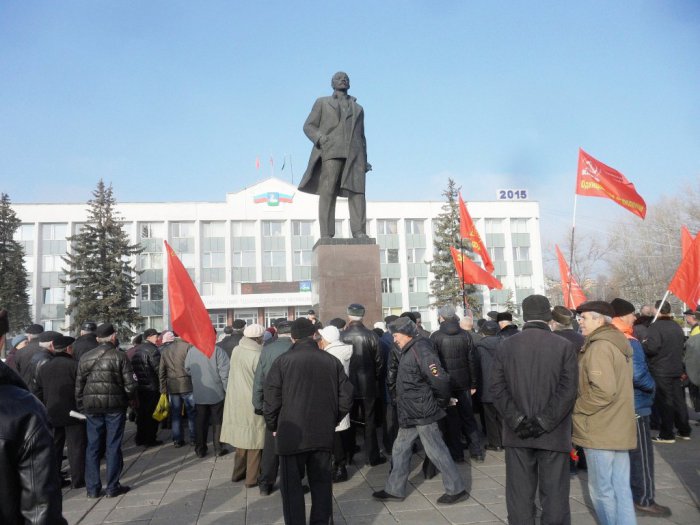 Митинг в Одинцово: «Россия – великая  страна, и  она  может  все»