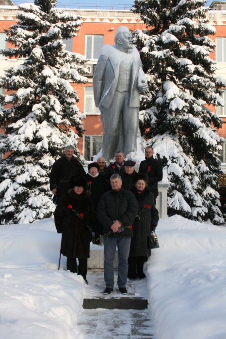 Раменские коммунисты почтили память В.И. Ленина