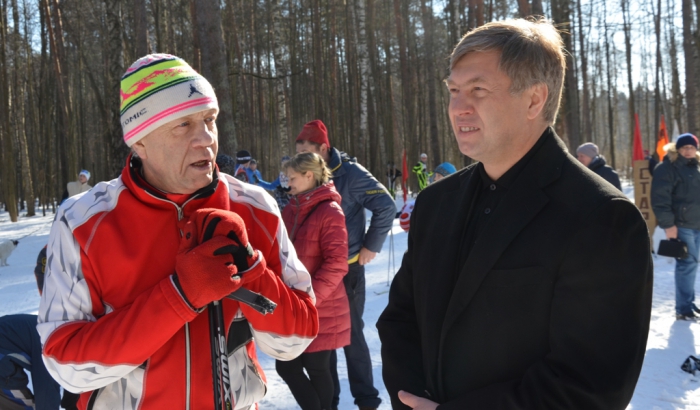 «Даешь лыжню»: депутат Госдумы А.Ю. Русских наградил победителей лыжных гонок в Воскресенске