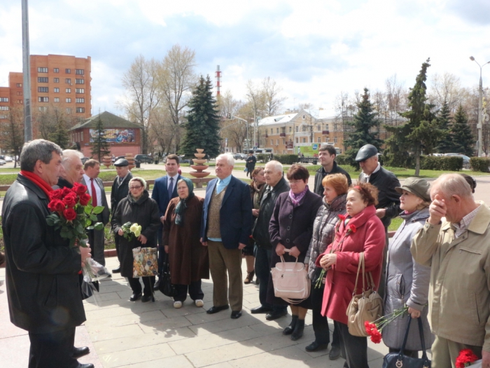 Домодедовские коммунисты отметили 146-ю годовщину со дня рождения В.И. Ленина