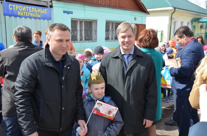 Алексей Русских принял участие в патриотической акции «Равнение на подвиг отцов и дедов»