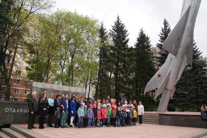 Торжественный митинг посвященный 71-ой годовщине Победы в Щелково