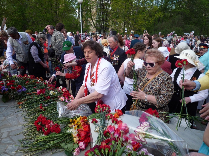 71-ую годовщину Победы отметили в Черноголовке