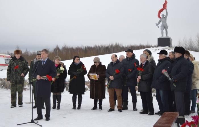 Депутат Госдумы Алексей Русских принял участие в открытие мемориального комплекса  в Лотошинском районе