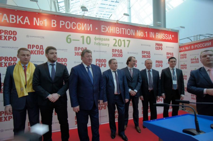 В.И. Кашин принял участие в открытии 24-й Международной выставки «ПРОДЭКСПО-2017»