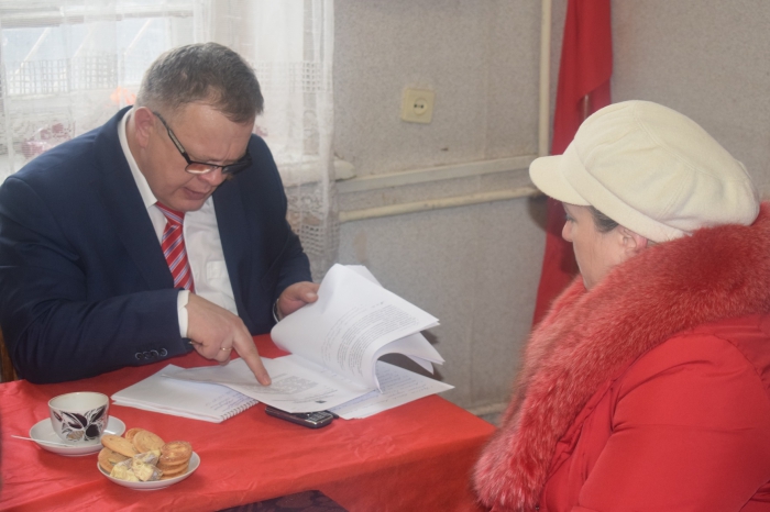 Депутат Московской областной Думы Александр Наумов провел прием граждан в городе Ступино