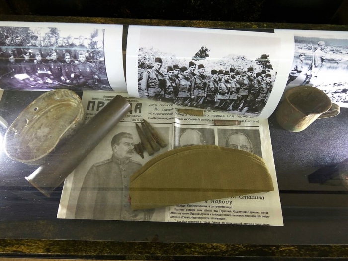 Ветераны войны, труда и военной службы посетили школьный музей Воинской славы