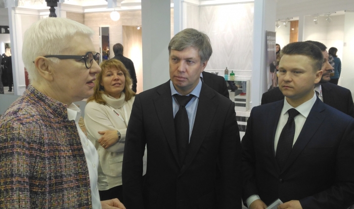 Алексей Русских посетил открытие Международной строительно-интерьерной выставки BATIMAT RUSSIA-2017