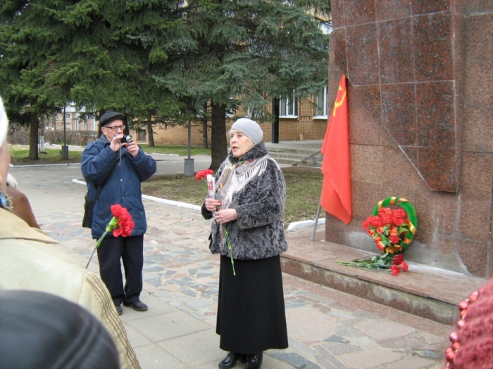 В Можайске состоялся митинг, посвященный 147-ой годовщине со дня рождения В.И. Ленина
