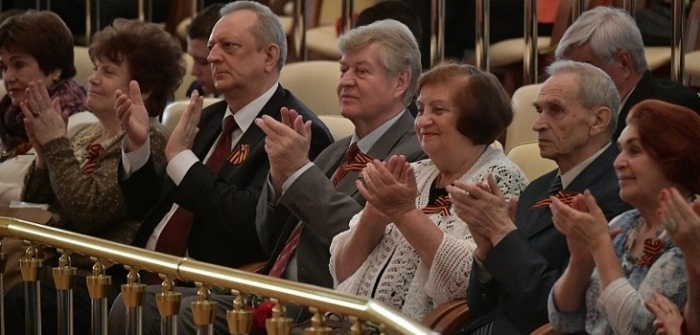 В Мособлдуме состоялось торжественное мероприятие Совета ветеранов Подмосковья, посвященное 72-ой годовщине Победы