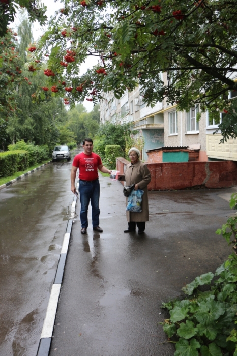 Красные в городах Московской области