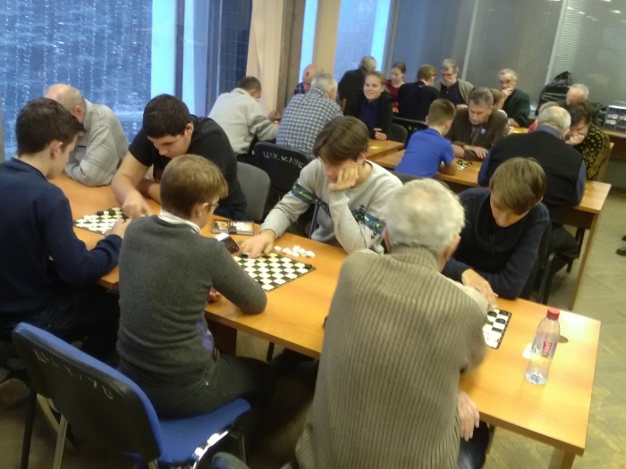 Турнир по шашкам к 100-летию Великого Октября прошел в Одинцово