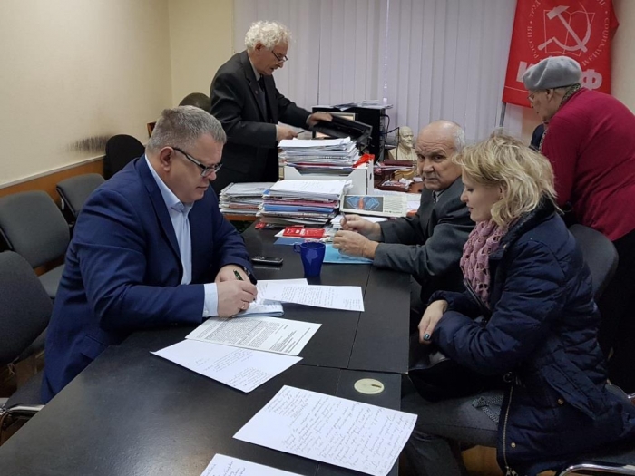 Состоялась встреча депутата Мособлдумы Александра Наумова с жителями Ленинского муниципального района