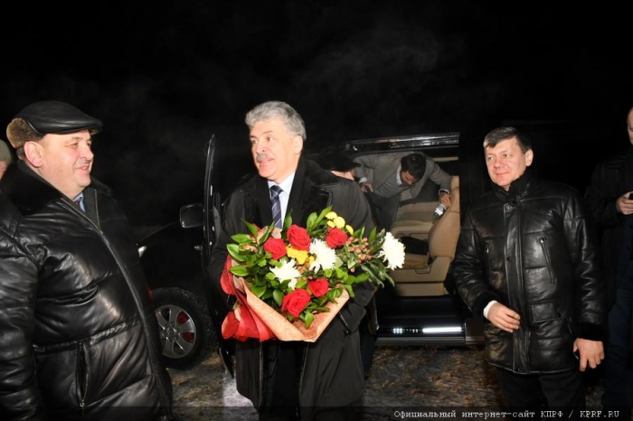 12 февраля начался рабочий визит П.Н. Грудинина в Новосибирскую область