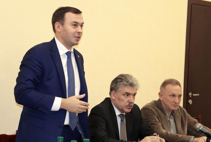 Павел Грудинин и Юрий Афонин встретились с активом ПДС НПСР
