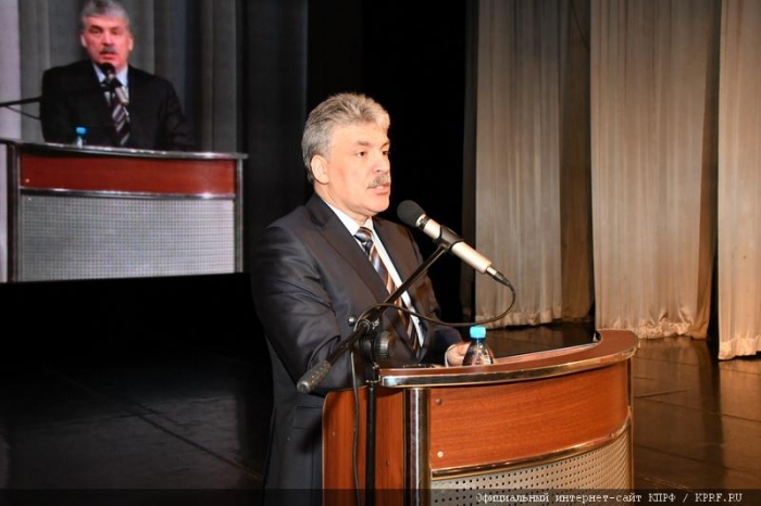 Павел Грудинин ответил на вопросы избирателей города Ангарска