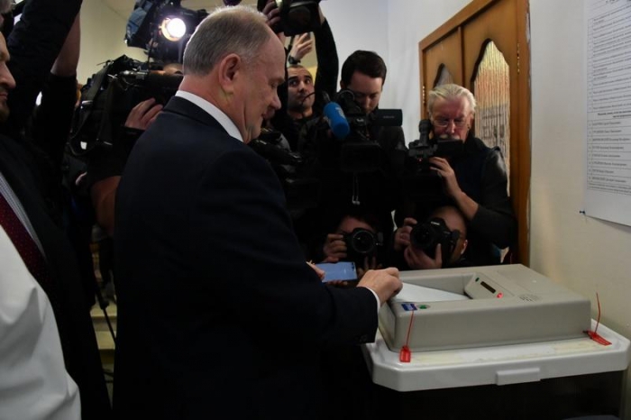 «От этих выборов зависит судьба страны». Г.А. Зюганов проголосовал на избирательном участке