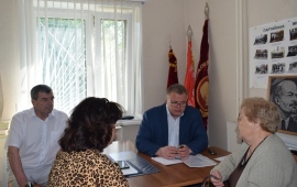 Депутат Мособлдумы Александр Наумов провёл приём граждан в г.о. Домодедово