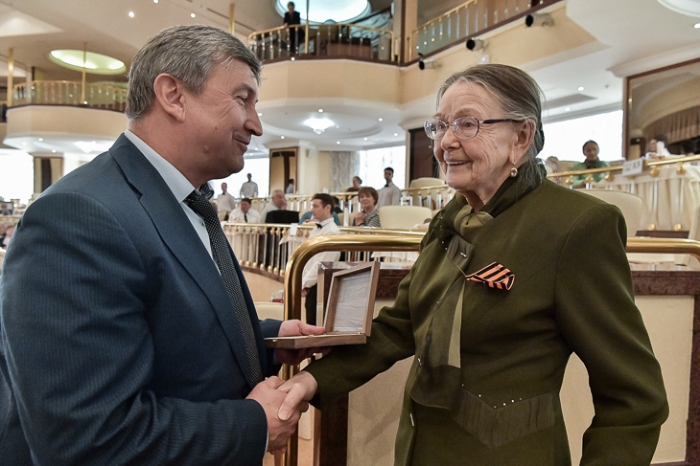 В Мособлдуме прошло торжественное мероприятие, посвящённое 73-й годовщине Победы в Великой Отечественной войне