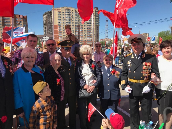 Щёлковские коммунисты поздравили ветеранов с Днём  Победы!