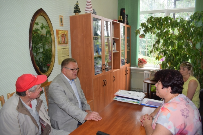 Депутат Мособлдумы А.А. Наумов посетил Серпуховский район