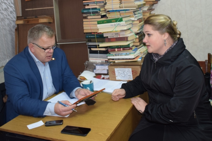 Депутат-коммунист Александр Наумов провел прием граждан в г. Серпухове