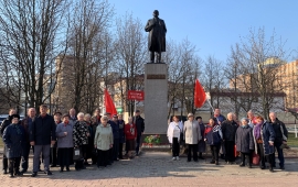День рождения В.И. Ленина в Реутове