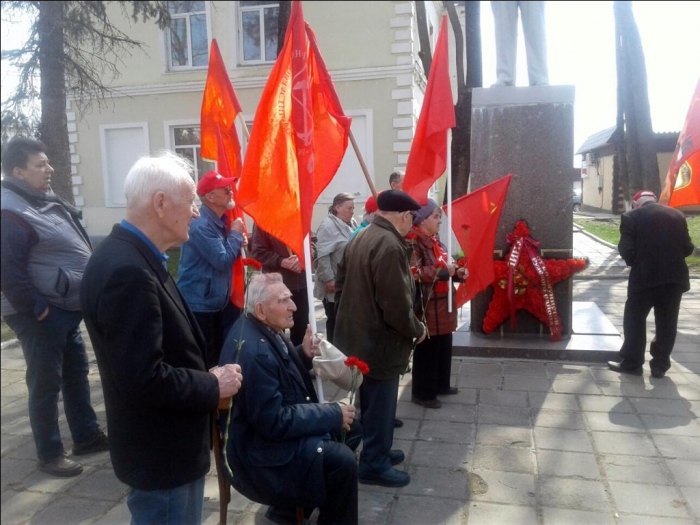 Рузские коммунисты отдали дань уважения В.И. Ленину