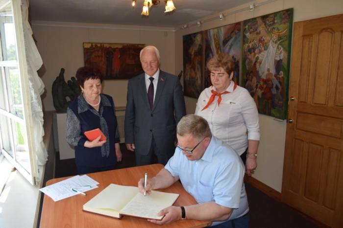 Александр Наумов принял участие в праздновании Международного дня музеев в Подольске
