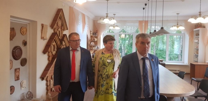 Депутат Александр Наумов посетил с рабочим визитом г.о. Дзержинский