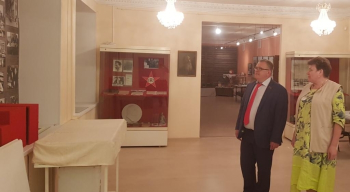 Депутат Александр Наумов посетил с рабочим визитом г.о. Дзержинский