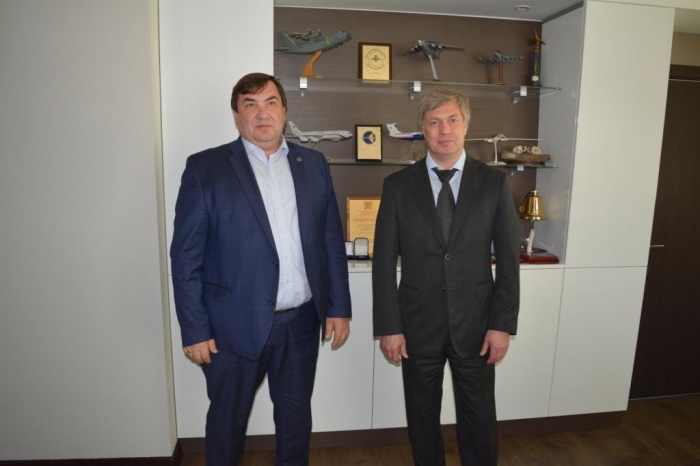 Алексей Русских и Александр Наумов посетили с рабочим визитом г.о. Ступино