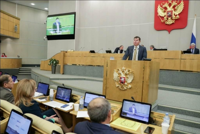 М.Ю. Авдеев выступил на Правительственном часе в Госдуме