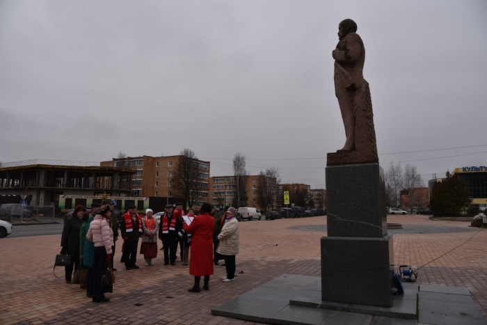 В Лотошино отметили 102-ю годовщину Великого Октября