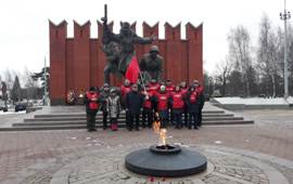 Красногорский ГК КПРФ принял участие в автопробеге, посвящённом 78-й годовщине Битвы под Москвой