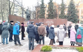 Встреча с избирателями в Звенигороде