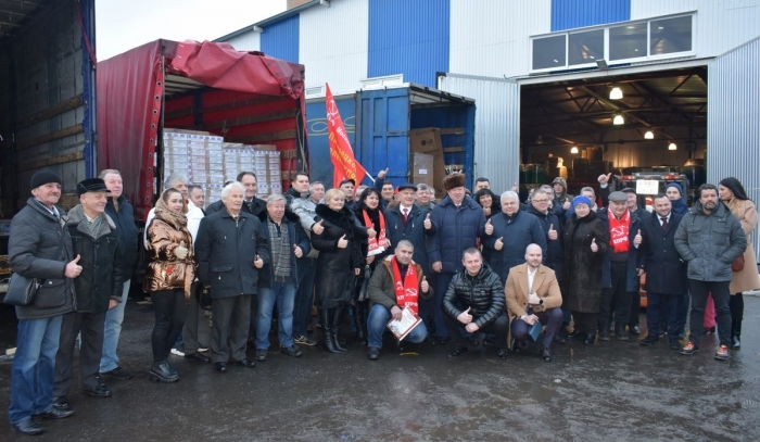 82-й гуманитарный конвой ушёл к Новому году на Донбасс