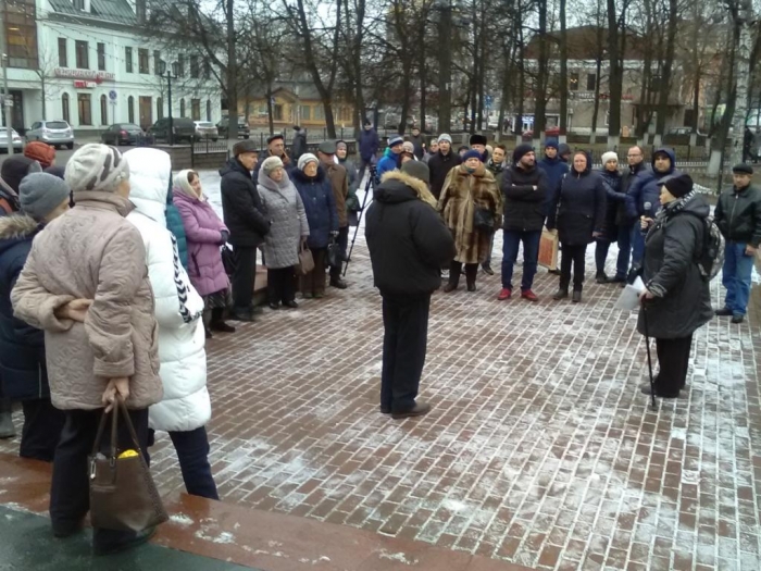 Встреча с избирателями в Звенигороде