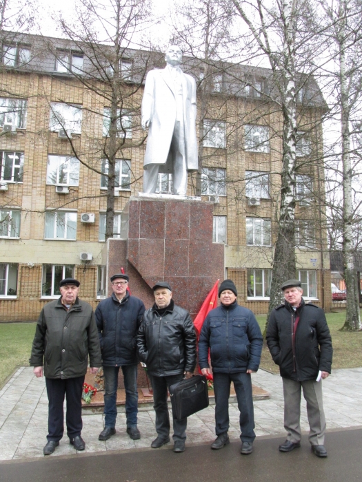 Союз советских офицеров, КПРФ и молодежь Можайска отмечает 98 лет Памяти В.И. Ленина