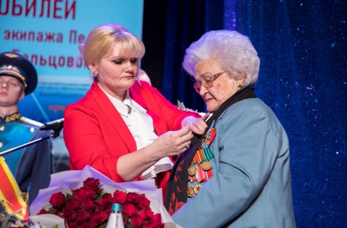 Участник Великой Отечественной войны Галина Павловна Брок-Бельцова отмечает 95-летие!