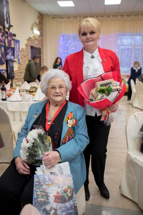 Участник Великой Отечественной войны Галина Павловна Брок-Бельцова отмечает 95-летие!