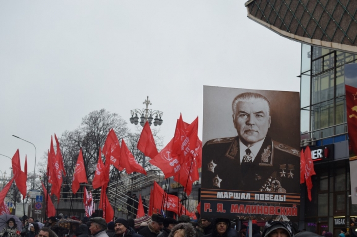 «Ни шагу назад!» Шествие и митинг в Москве