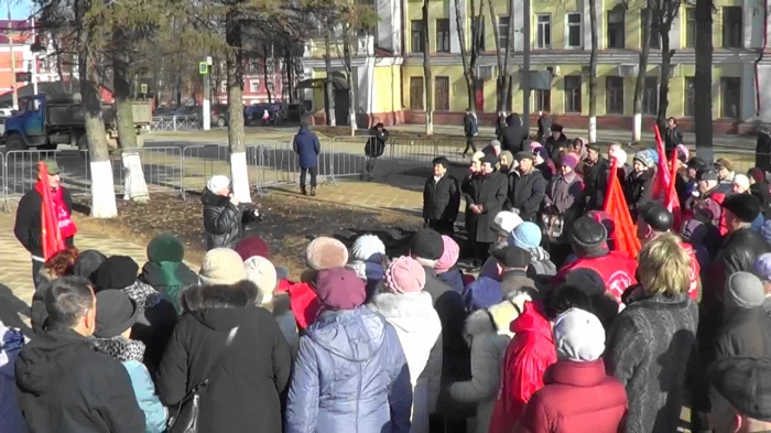 В Наро-Фоминске прошёл митинг за принятие закона «О детях войны»